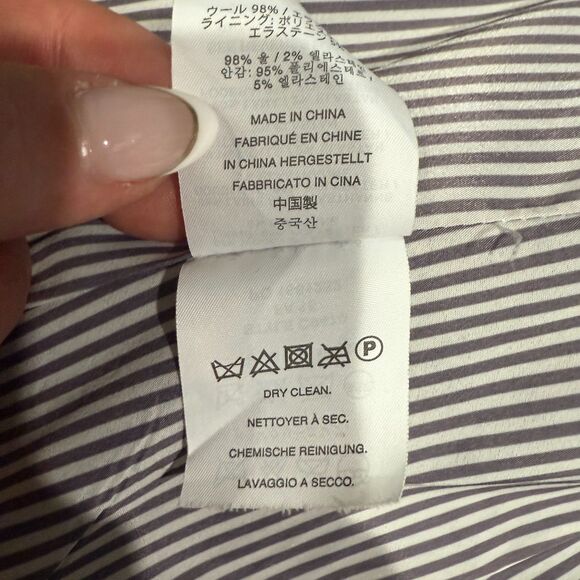 J.crew Parke Wool Blend Blazer In Black - 8 - Picture 8 of 9